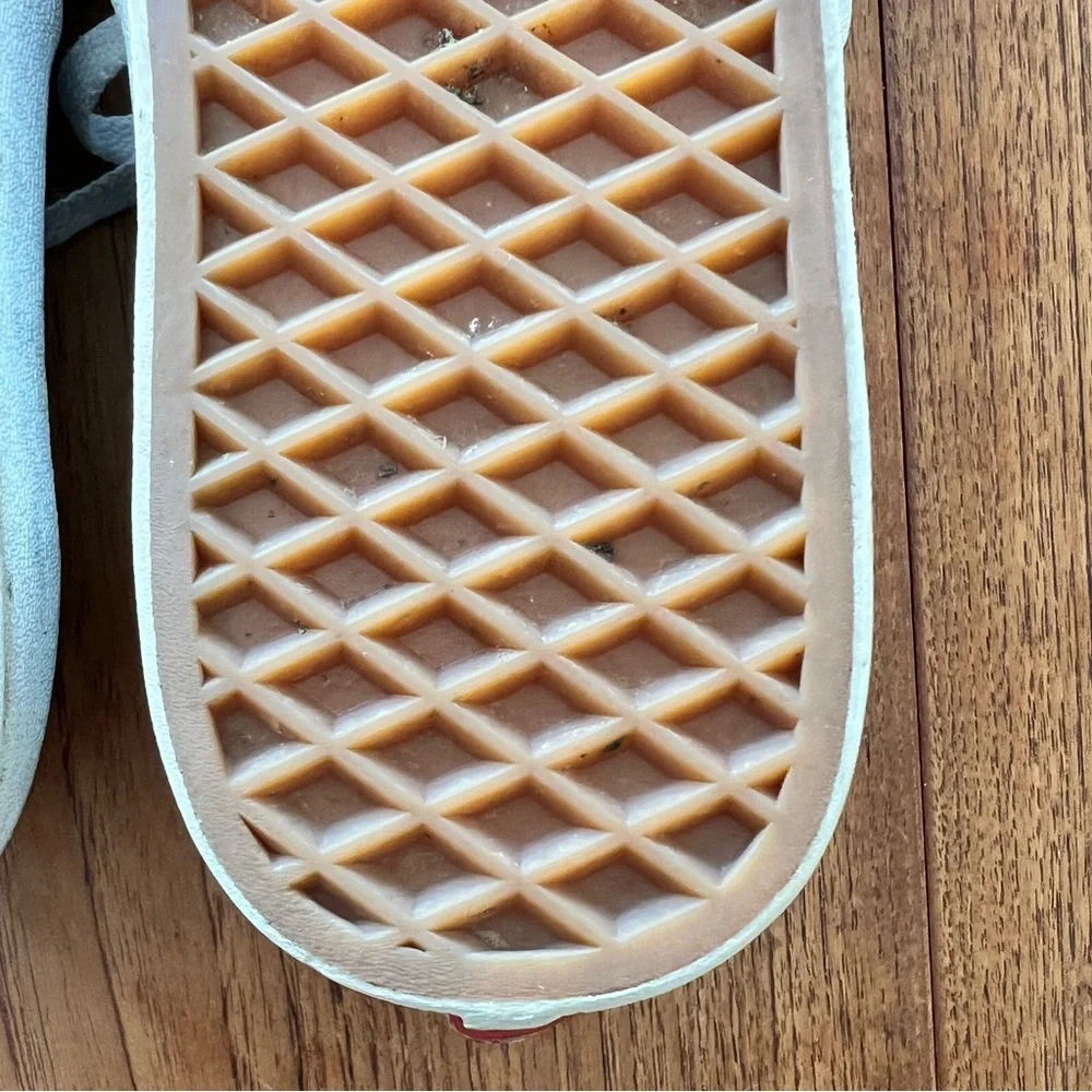 Vans Sky Blue Lace-Up Sneakers 8.5 41 - Picture 8 of 12
